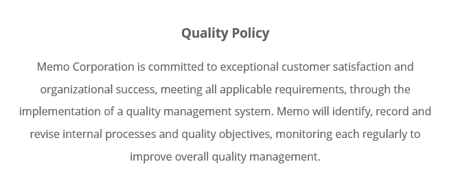 Quality Policy 2